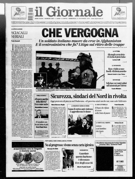 Il giornale : quotidiano del mattino